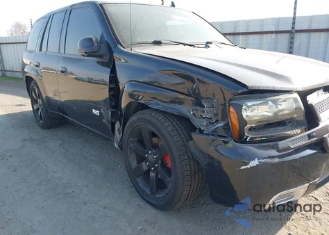 2006 Chevrolet Trailblazer Lt из США, поврежденный, VIN 1GNET13H062237466